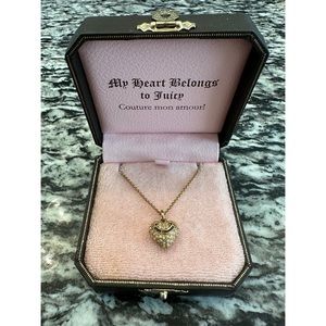 Juicy Couture Gold Heart Necklace
